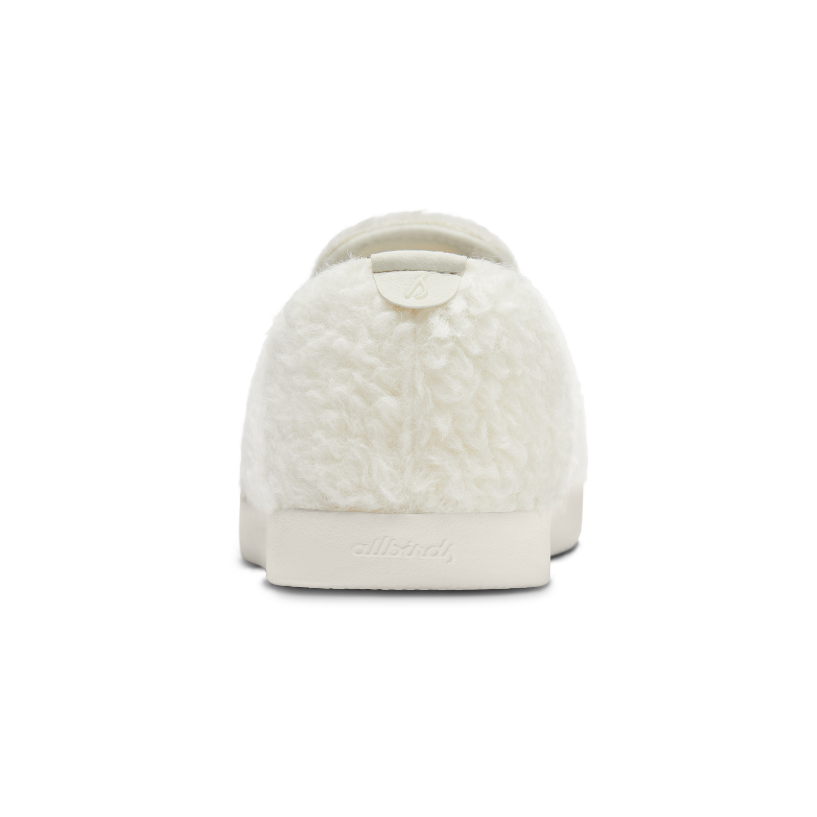 Smallbirds Wool Loungers - Big Kids - Natural White Fluffs (Natural White Sole) - Image 3